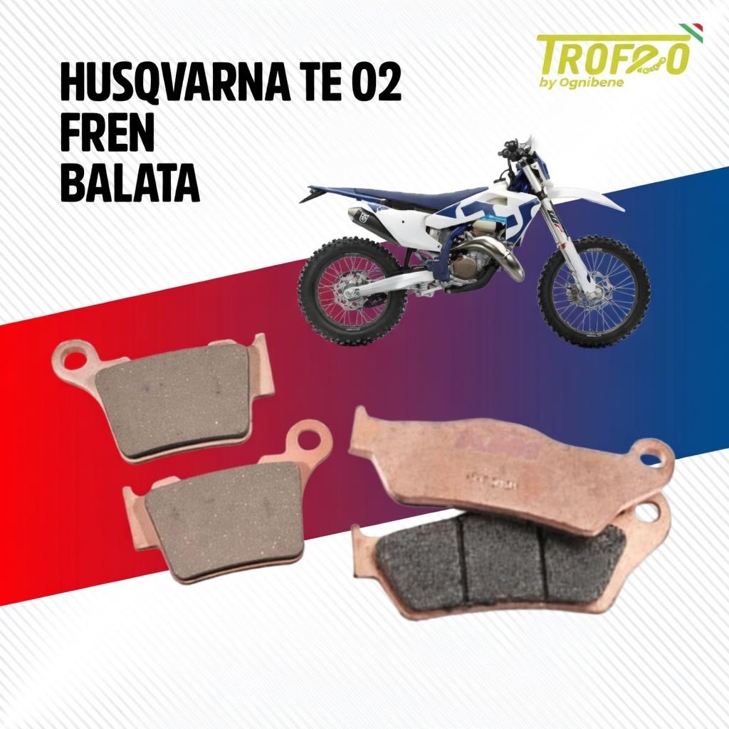 Husqvarna Te Trofeo Ön Arka Fren Balatası