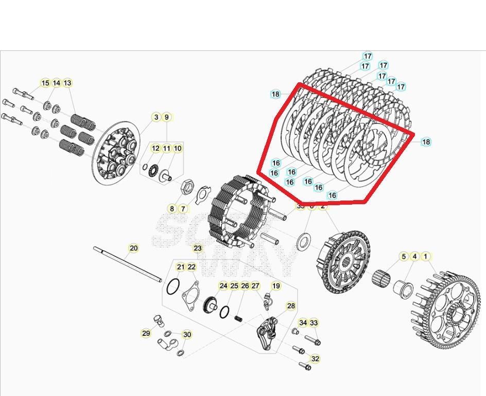 İNTERMEDİATE DİSK STEEL BETA ORJ YP B1