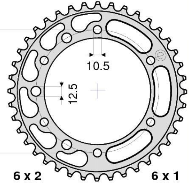 Kawasakı Ognıbene Arka Dişli 48T