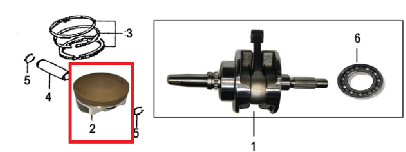 KAYO K2 PİSTON 