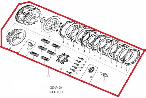 Kayo K2 Pro Debriyaj Komple E6