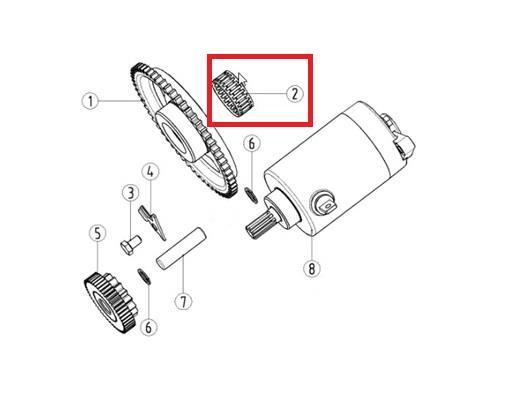 KAYO KT 250 İĞNELİ RULMAN