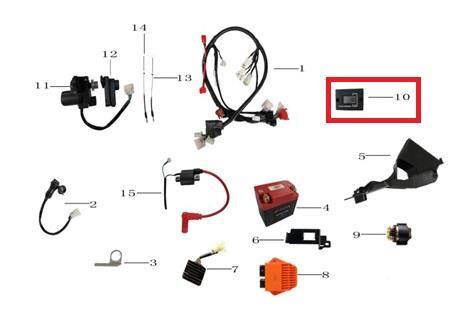 KAYO KT 250 MOTOR SAATİ