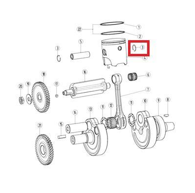 KAYO KT 250 PİSTON PİM SEKMANI