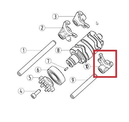 KAYO KT 250 VİTES TAMBUR ÇATALI