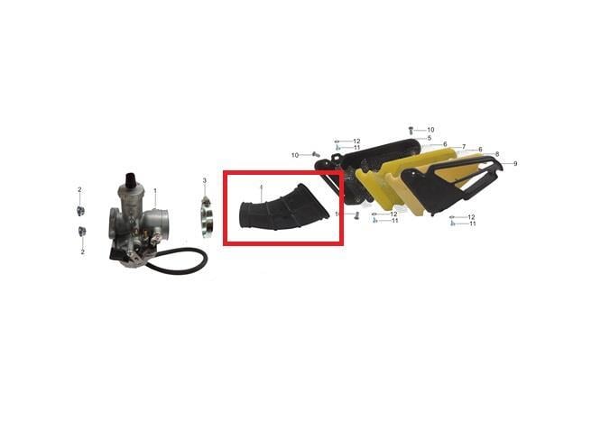 KAYO TT 190 R EMME MANİFOLDU