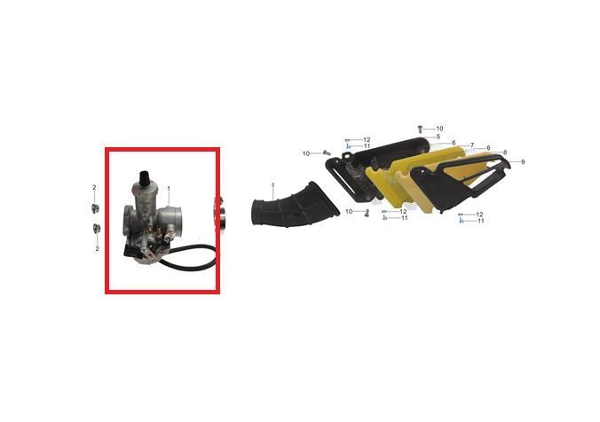 KAYO TT 190 R KARBURATÖR