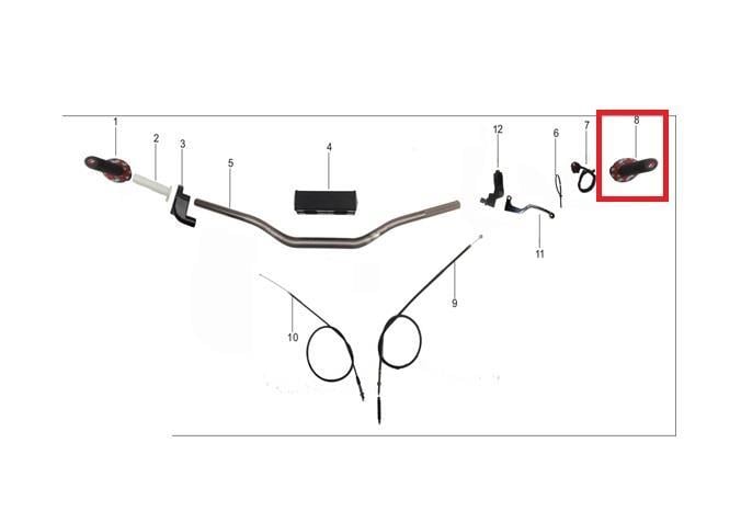 KAYO TT 190 R SOL ELCİK