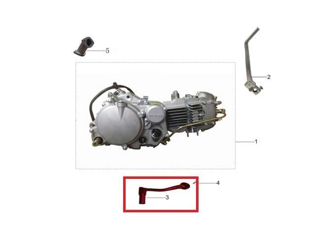 KAYO TT 190 R VİTES PEDALI