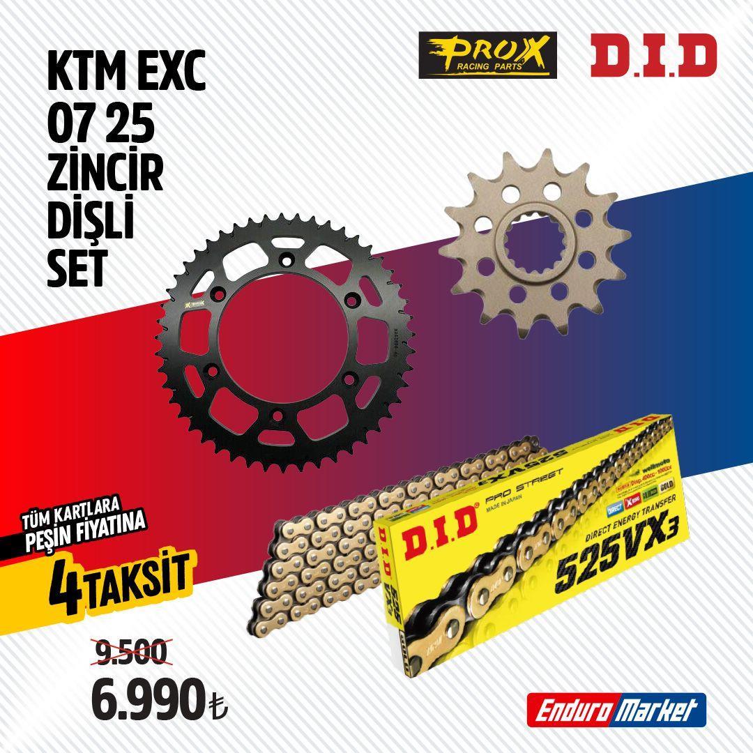 Ktm 250 EXC Tpi Zincir Dişli Set 