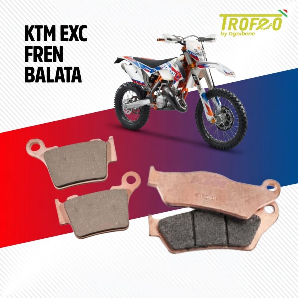 Ktm Exc 250 Trofeo Ön Arka Fren Balatası