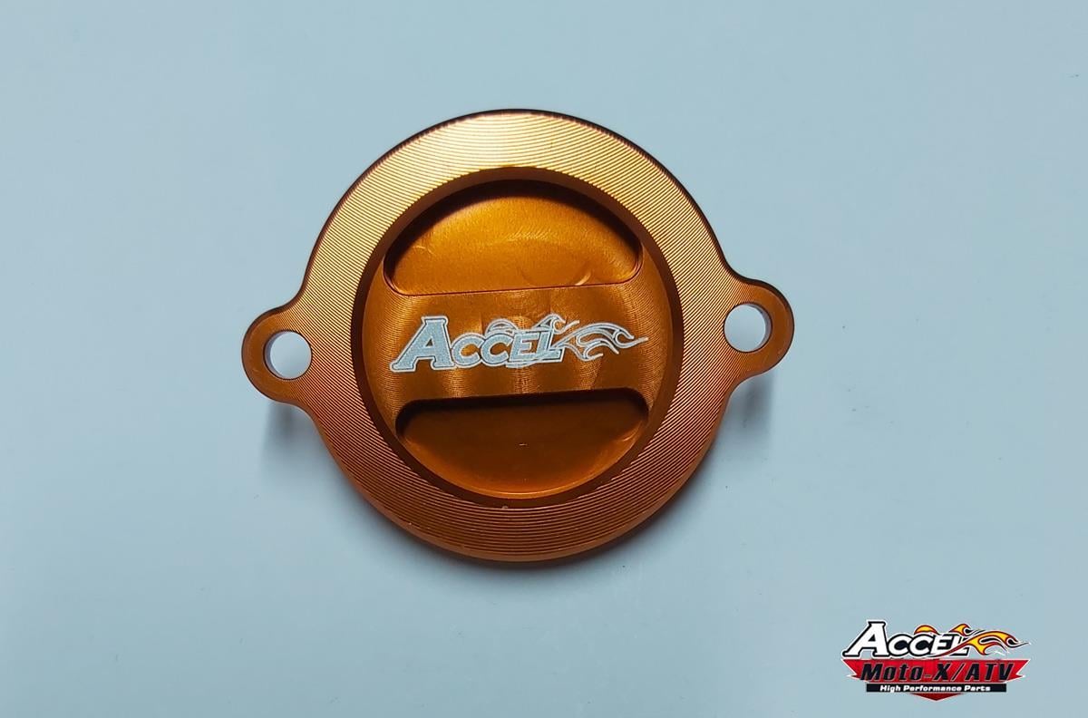 KTM EXC 450 12-13 ACCEL YAĞ KAPAĞI TURUNCU