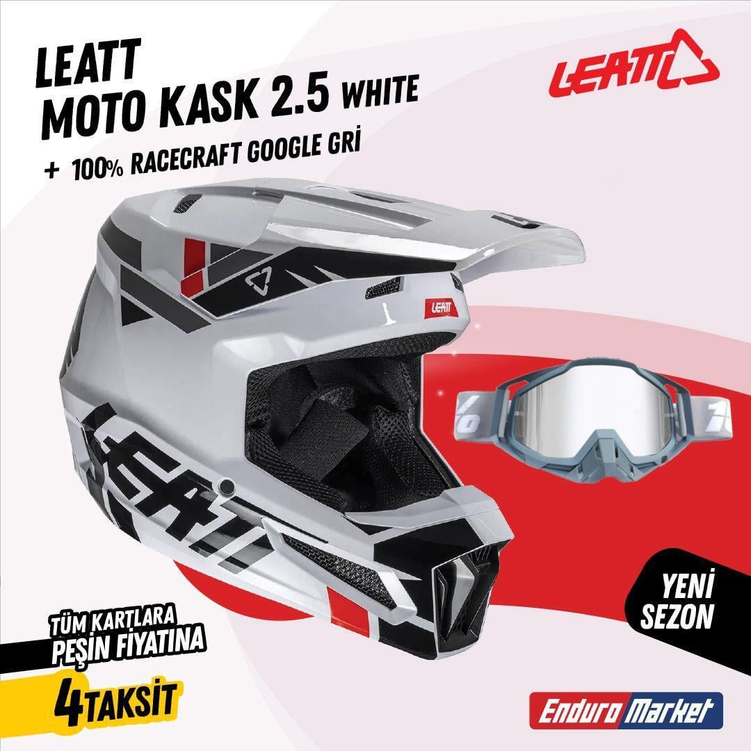 Leatt 2.5 V25 Beyaz Kask
