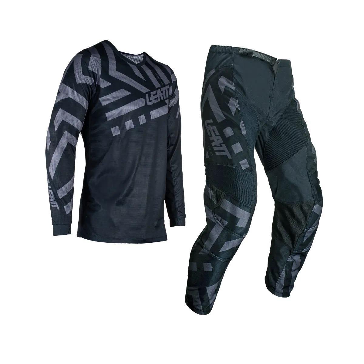 LEATT 3.5 ÇOCUK MİNİ JERSEY PANTOLON TAKIMI GRİ