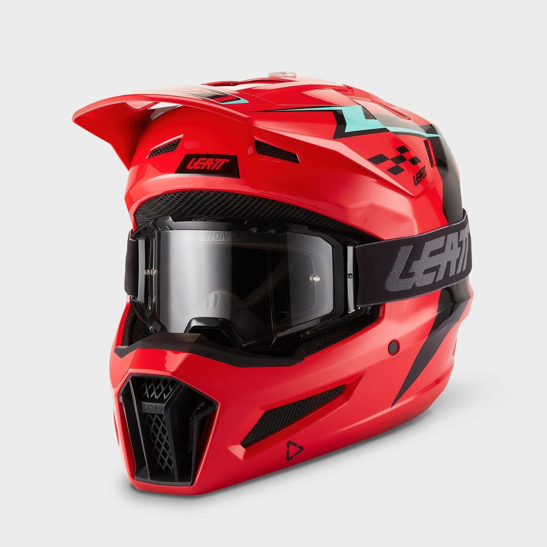 Leatt 3.5 V27 Kırmızı Çocuk Kask
