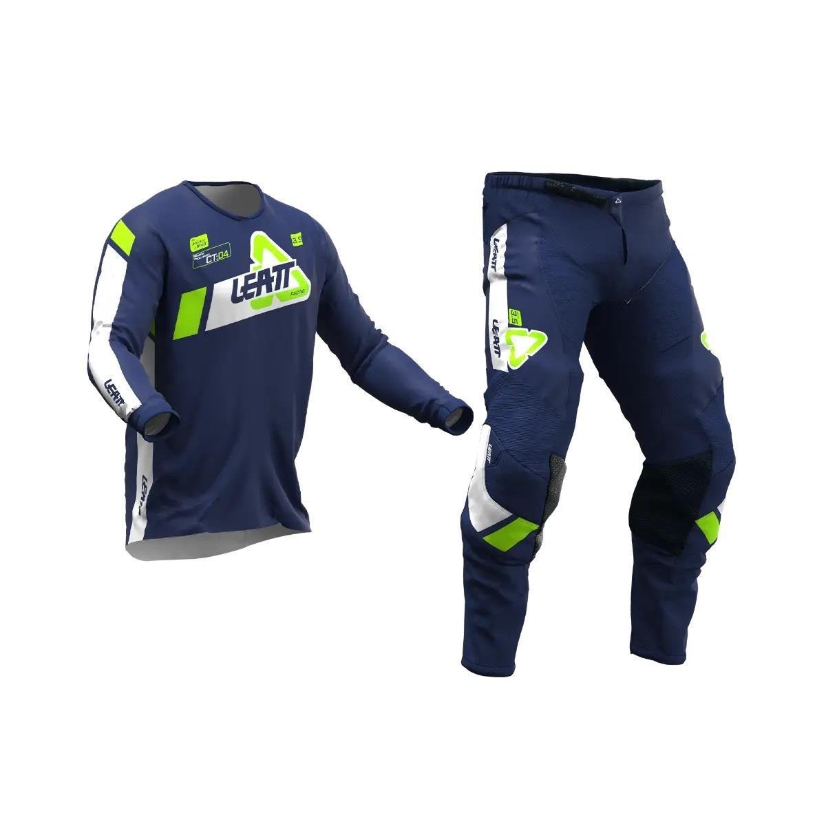 LEATT 3.5 ÇOCUK JERSEY PANTOLON TAKIMI MAVİ