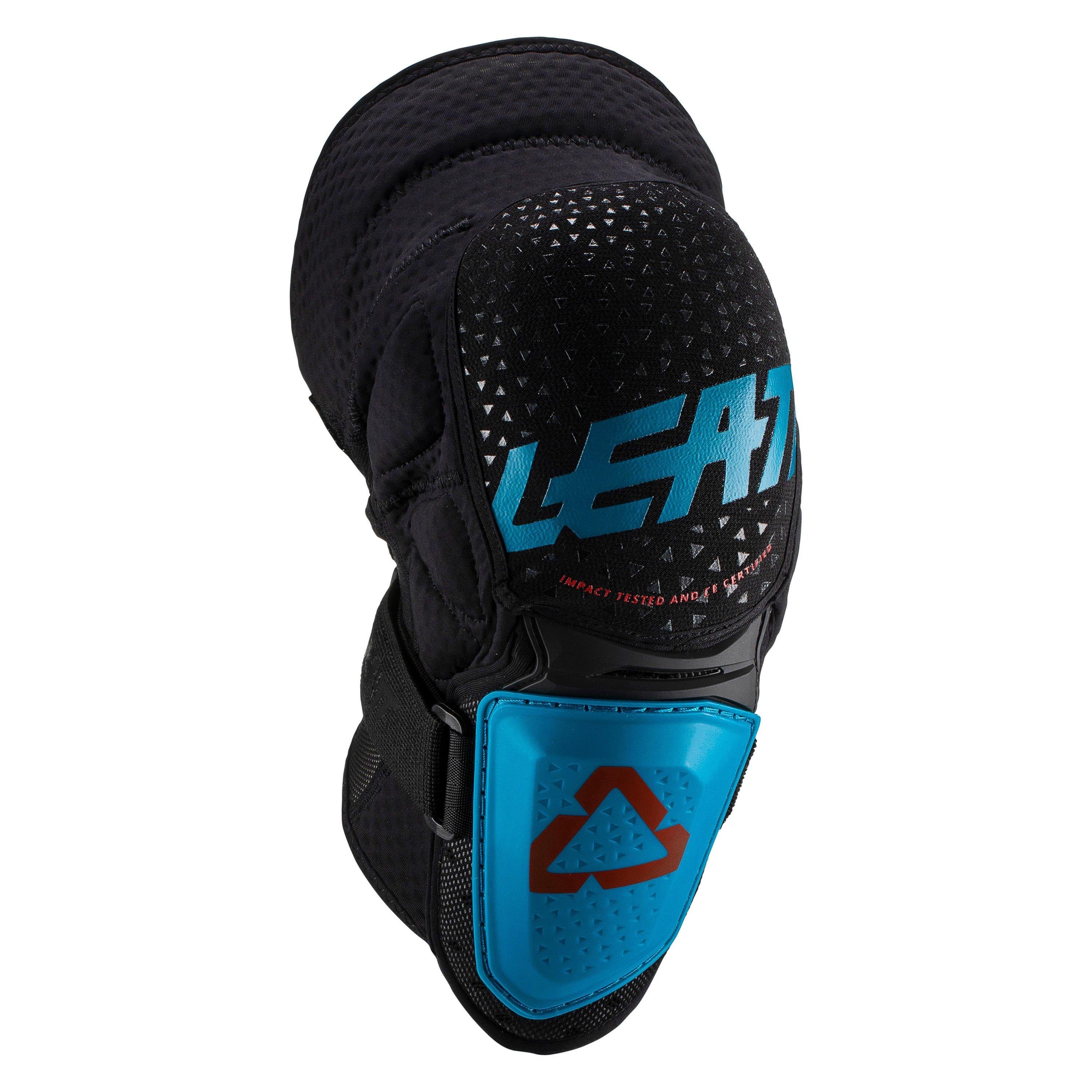 LEATT 3DF HYBRID SİYAH-MAVİ DİZLİK