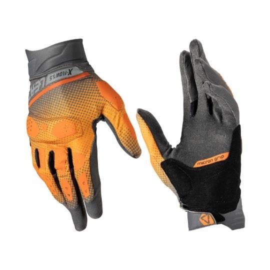 LEATT ADV 5.5 X-FLOW KISA ELDİVEN ORANGE