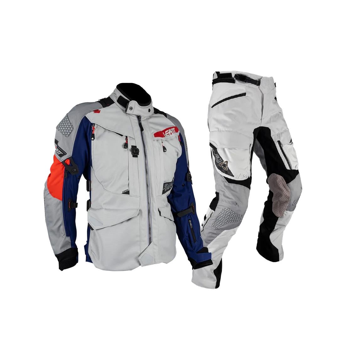 Leatt Adv 7.5 Multi-Tour Gri Motosiklet Montu ve pantolonu