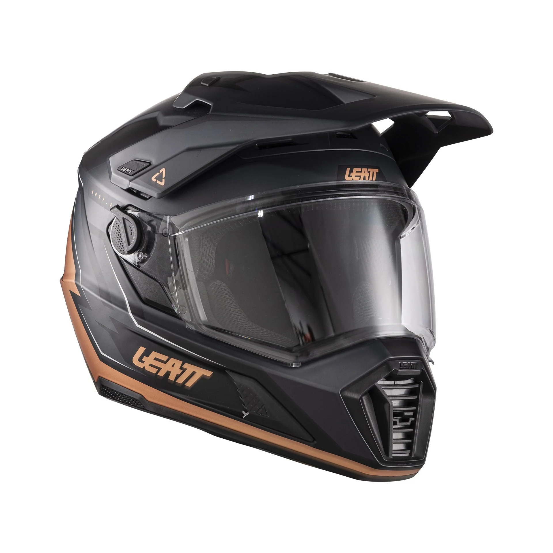 Leatt Adv 7.5 Siyah Bronz Motosiklet Kaskı