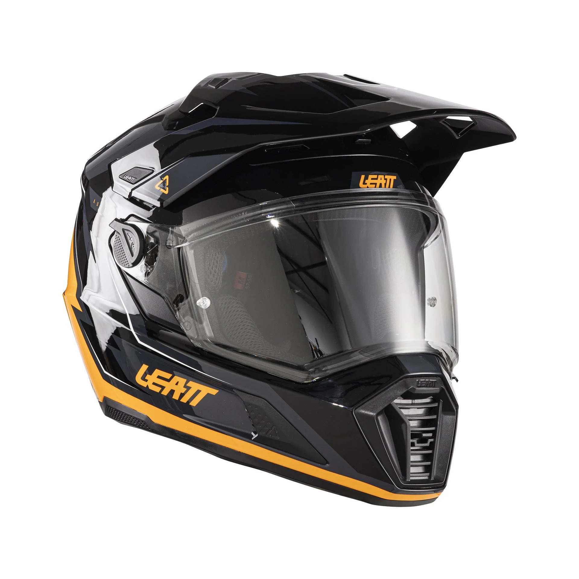 Leatt Adv 7.5 Siyah Turuncu Motosiklet Kaskı