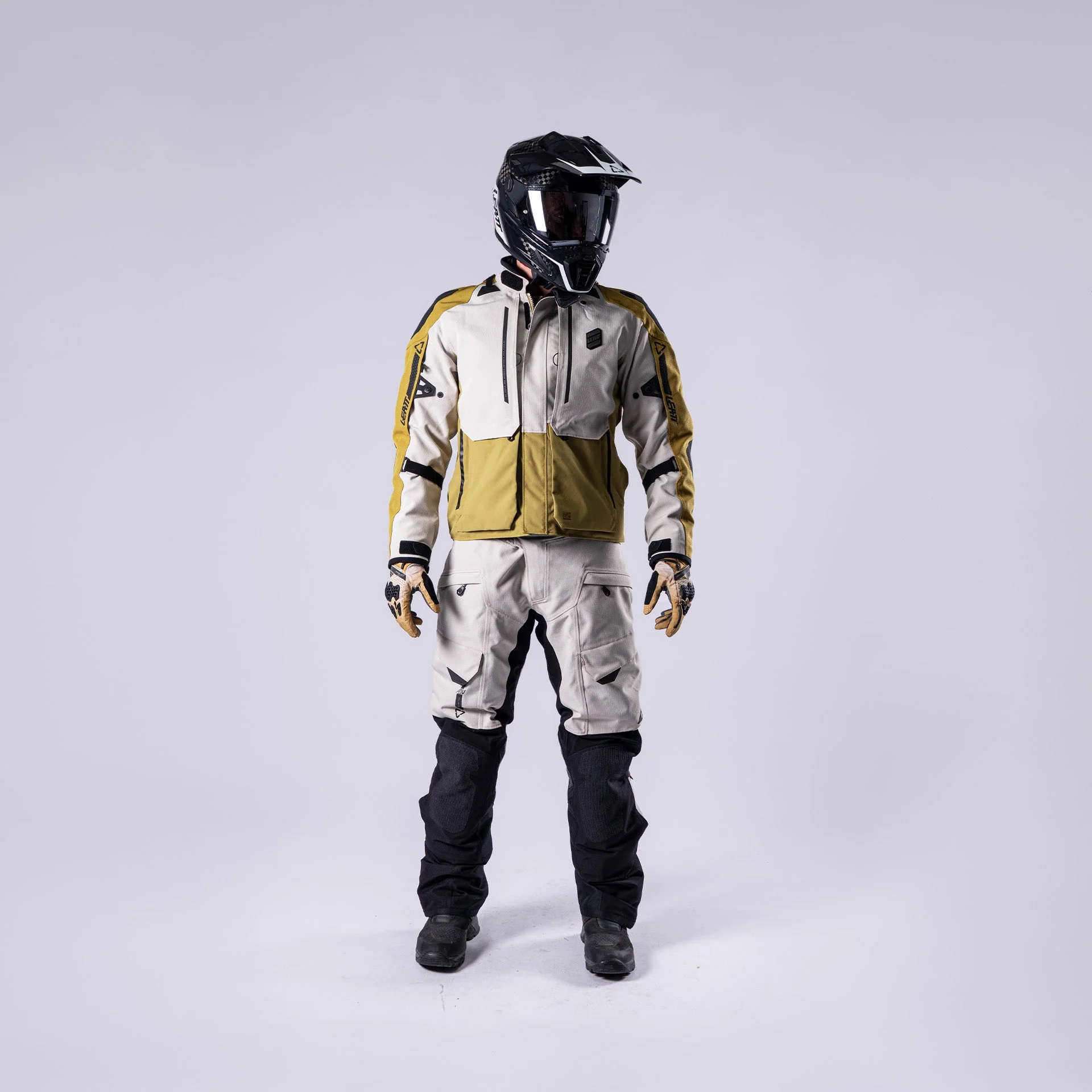 Leatt Adv Dri-Tour 5.5 Kısa Kahverengi Motosiklet Montu