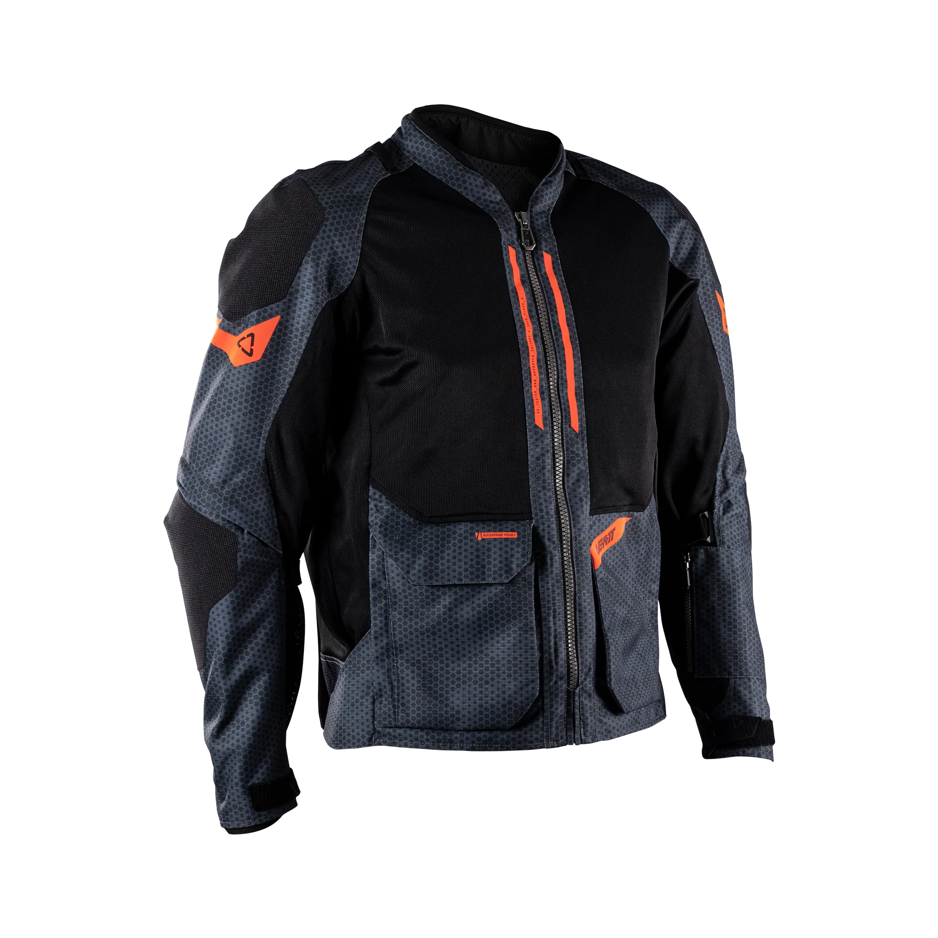 Leatt Adv Flow-Tour 4.5 Gri Motosiklet Montu