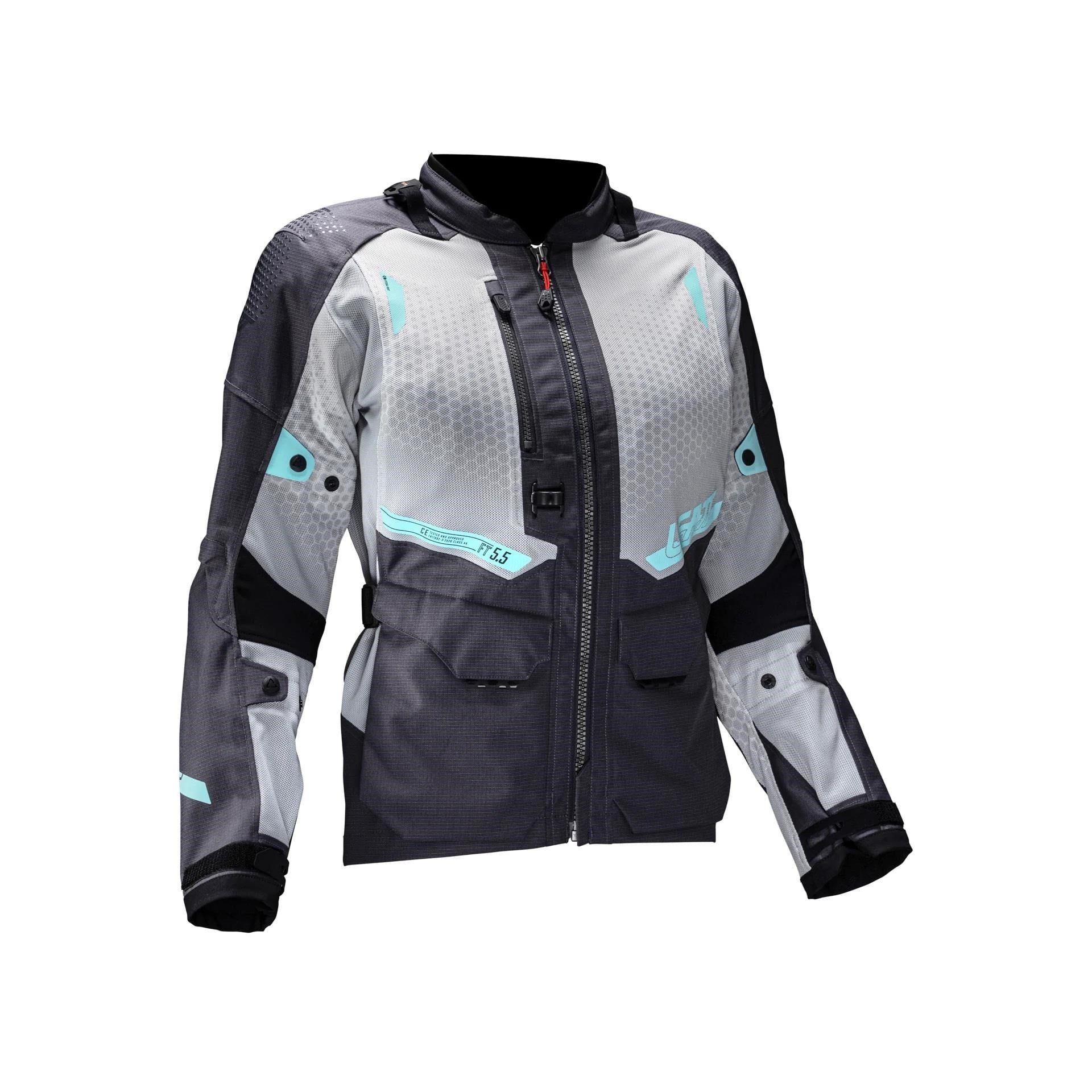 Leatt Adv Flow-Tour 5.5 Gri Kadın Motosiklet Montu