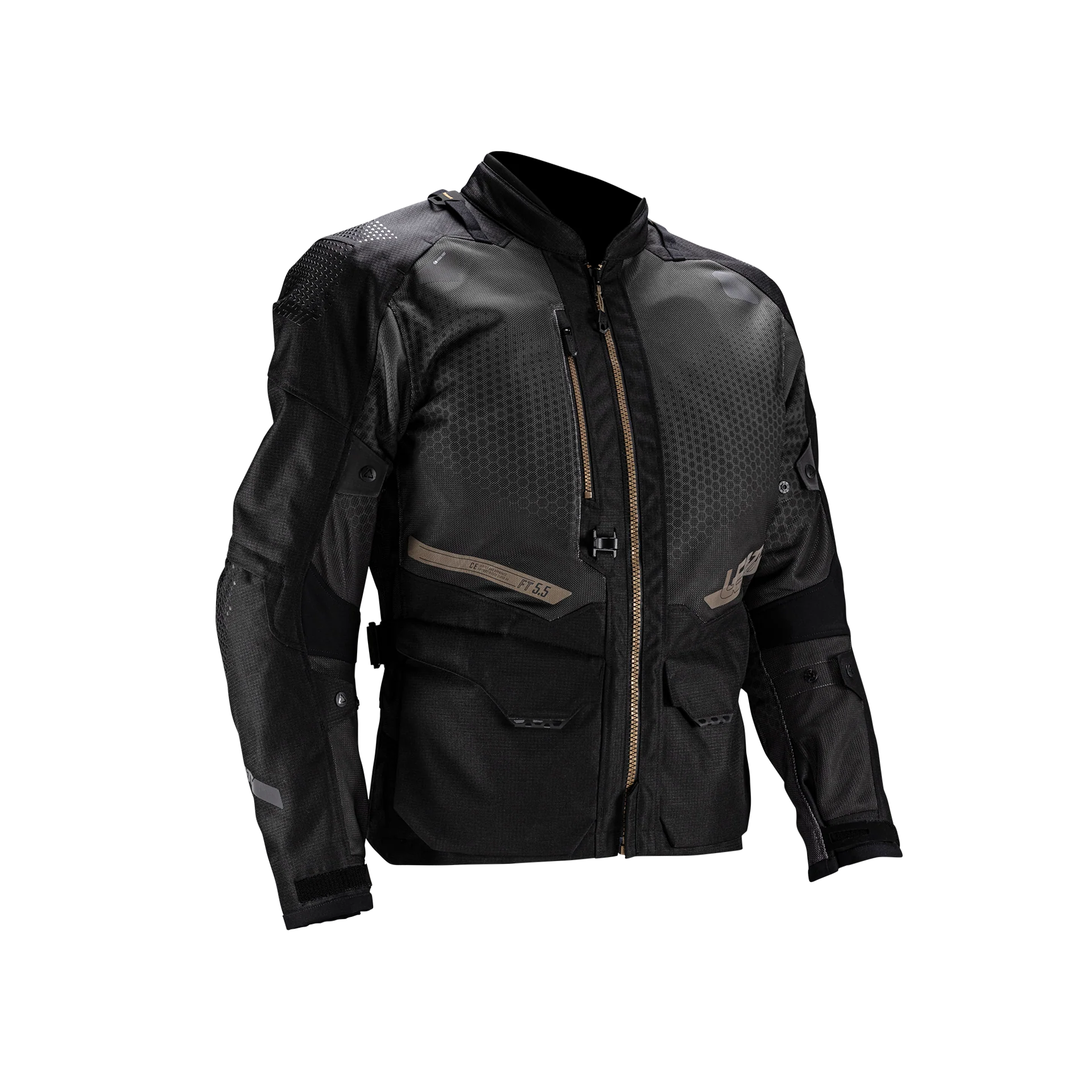 Leatt Adv Flow-Tour 5.5 Siyah Motosiklet Montu