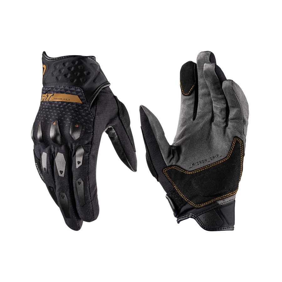 Leatt Adv Subzero 5.5 Kısa Siyah Motosiklet Eldiveni