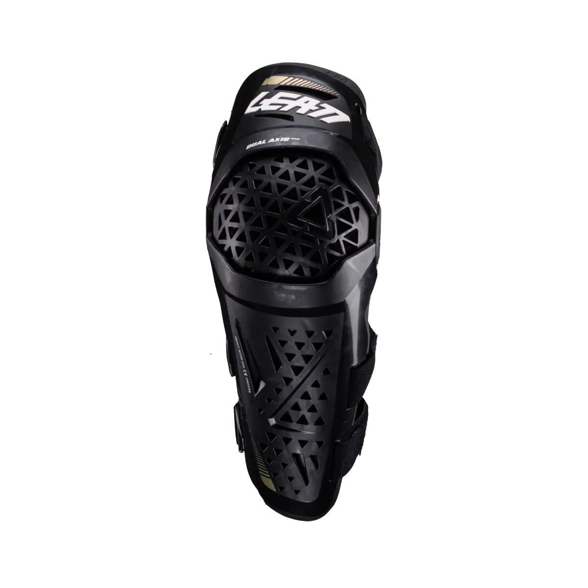 LEATT DUAL AXIS PRO SİYAH  DİZLİK