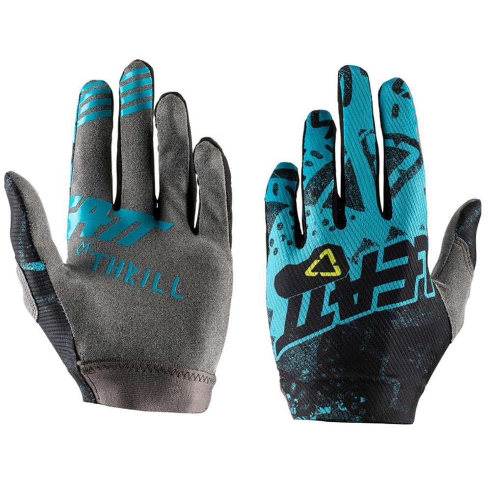 LEATT GPX 1.5 SİYAH MAVİ ELDİVEN