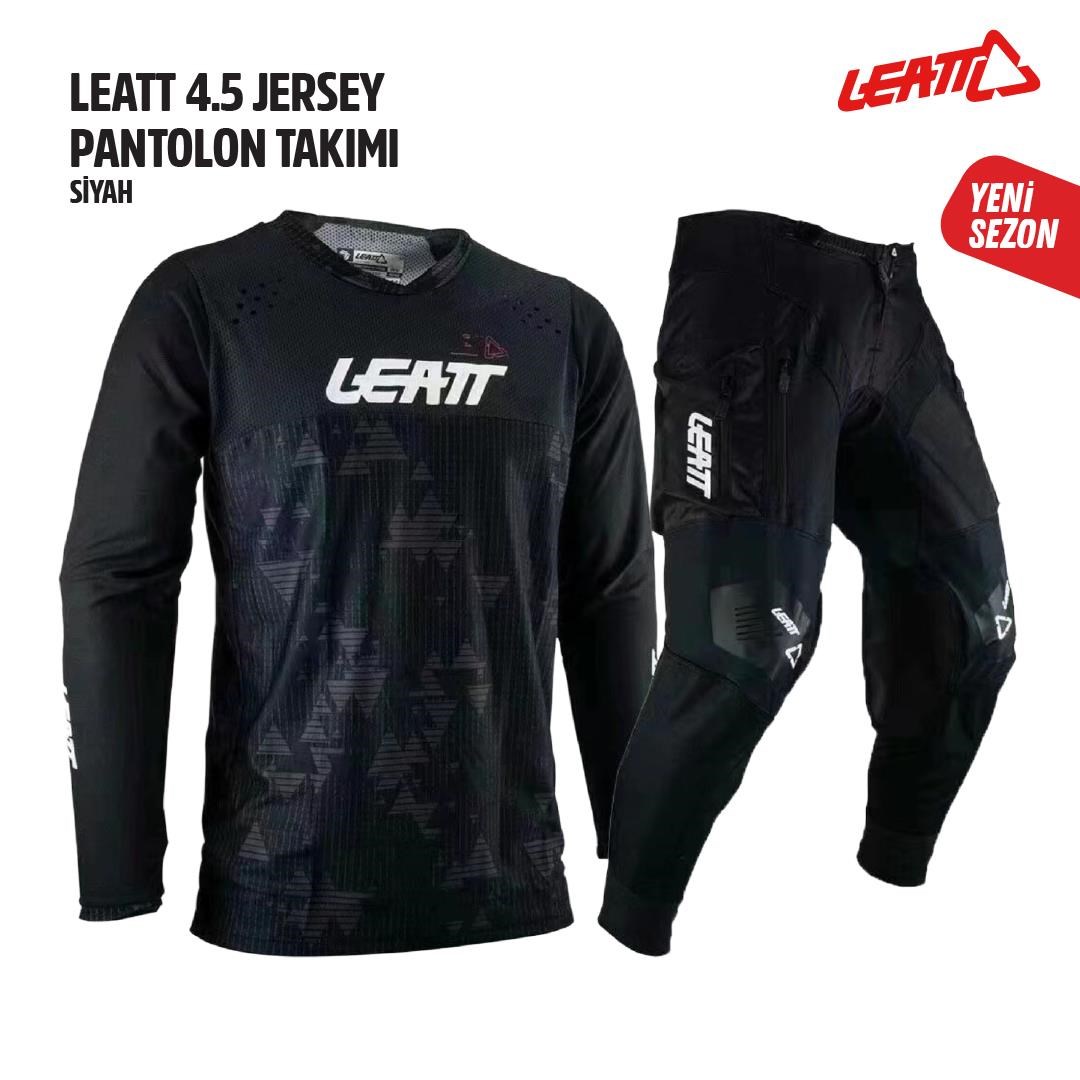 Leatt Siyah Jersey Pantolon Takımı