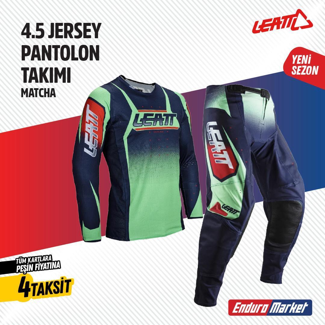 LEATT YEŞİL SİYAH JERSEY PANTLON TAKIMI
