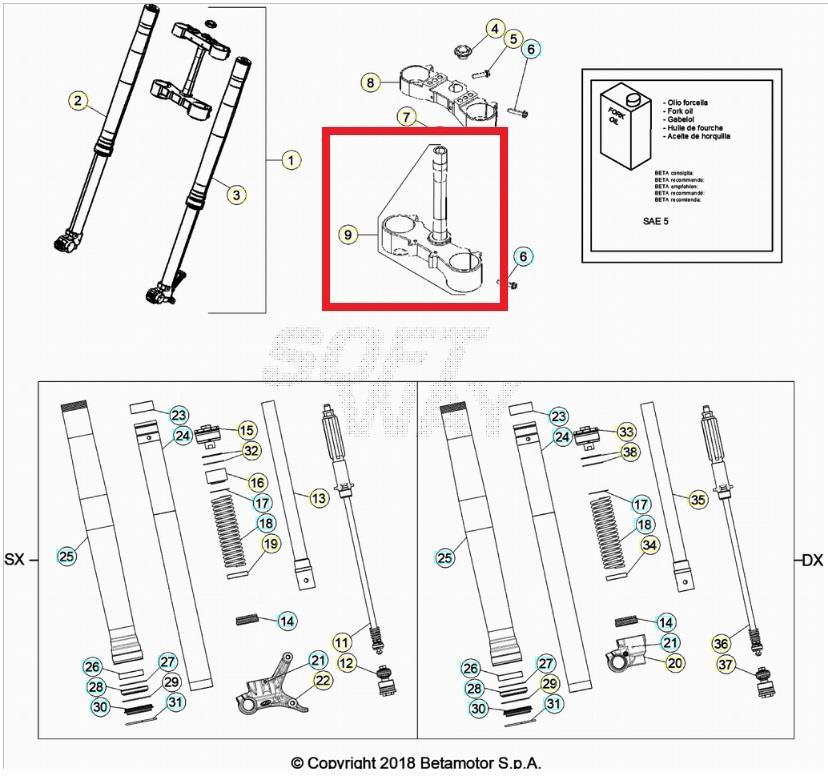 LOWER YOKE PL BETA ORJ YP