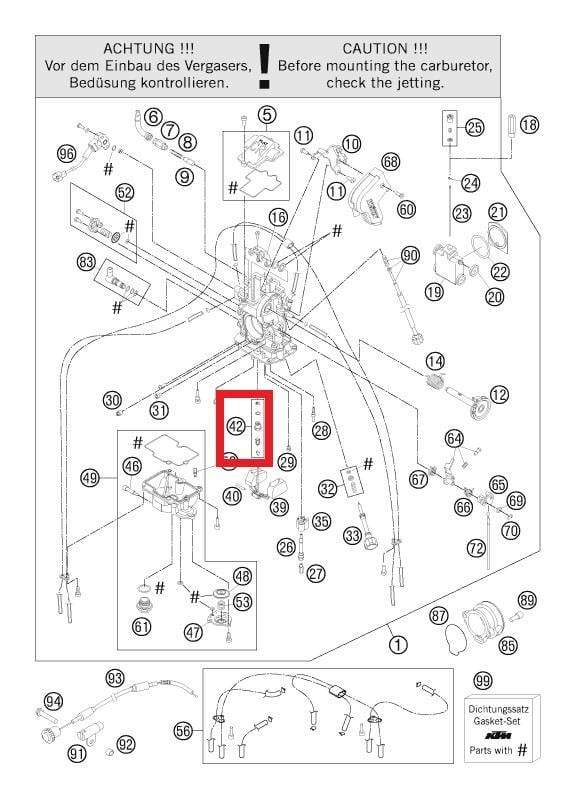 NEEDLE VALVE KTM ORJ YP A5