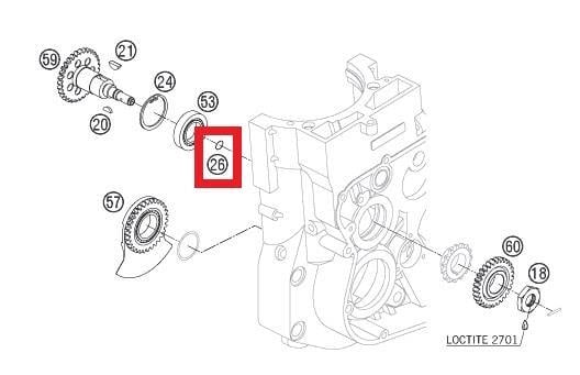 O-RING KTM ORJ YP A9