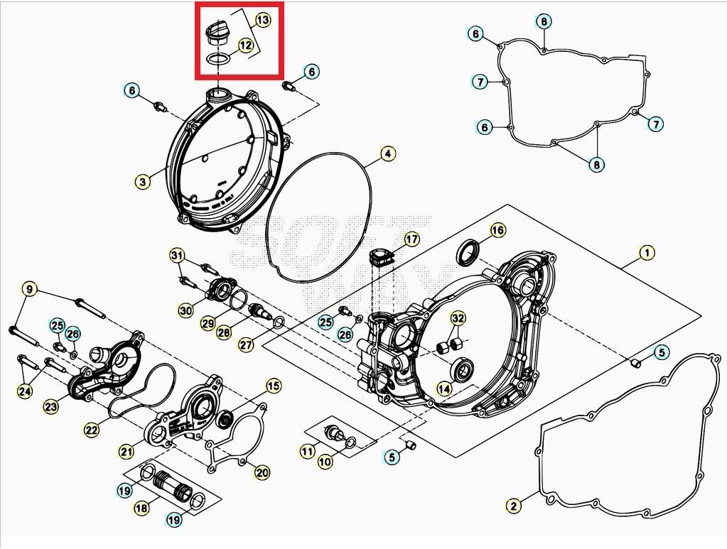 OIL FILLING CAP BETA ORJ YP B5