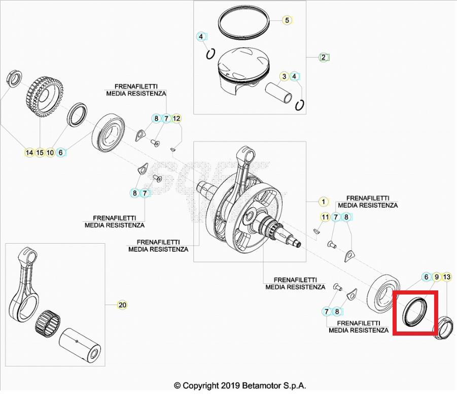 OIL SEAL 45.58.6 BETA ORJ YP B2