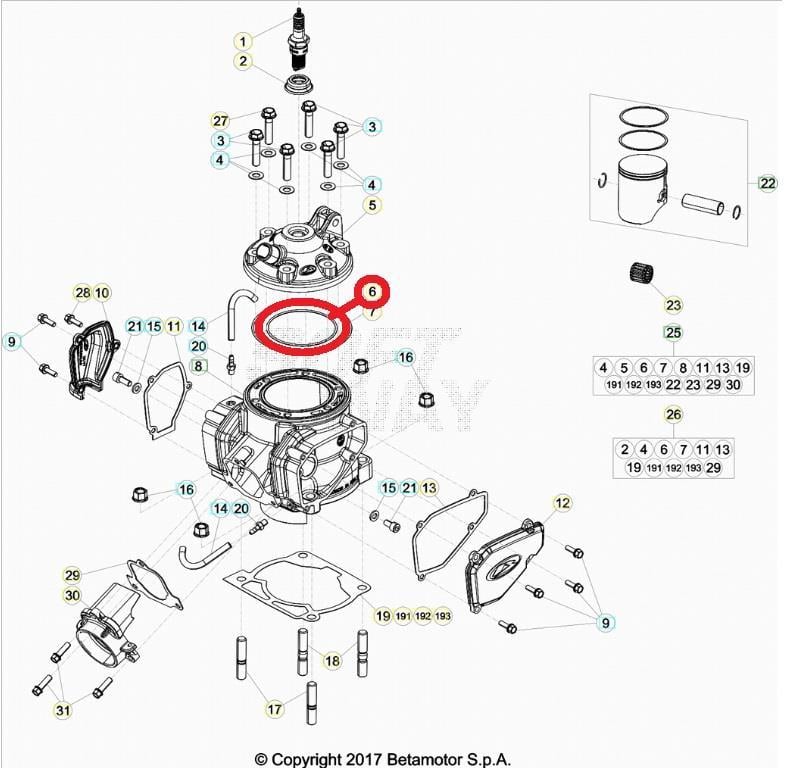 OIL SEAL 78.2 VITON BETA ORJ YP B4