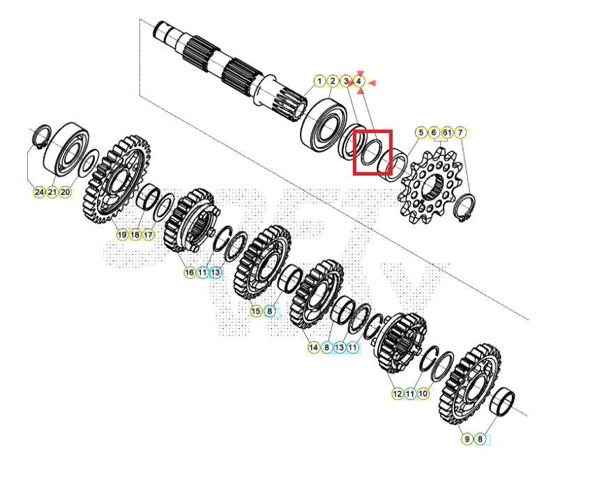 OIL SEAL BETA ORJ YP B4