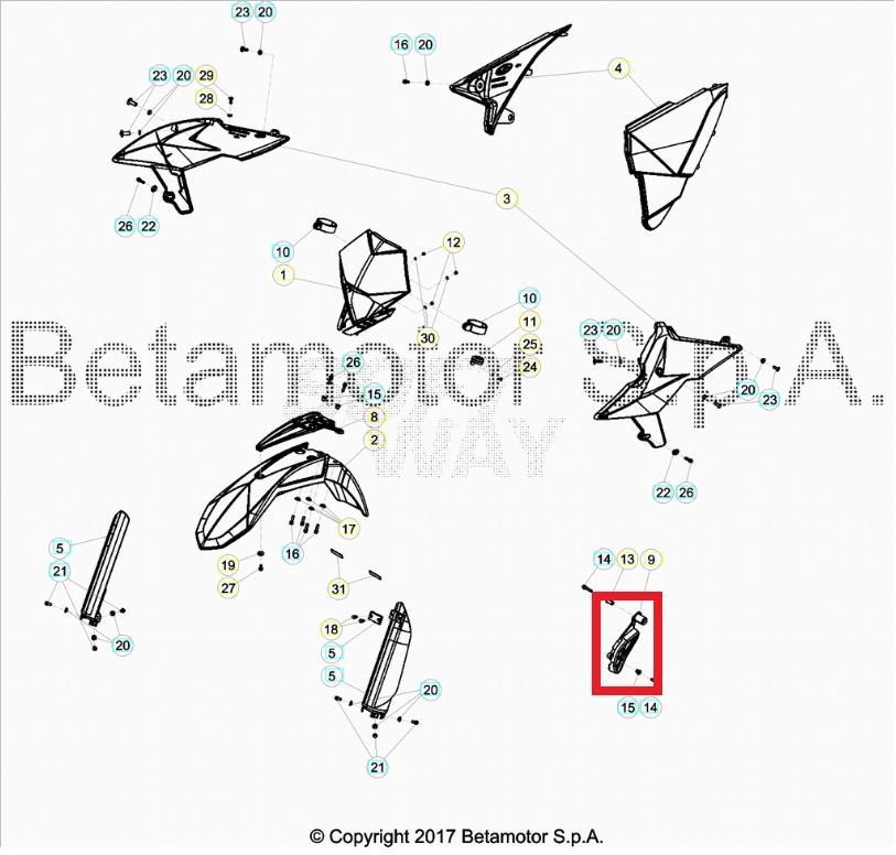 ÖN DİŞLİ MUHAFAZA BETA ORJ YP B2
