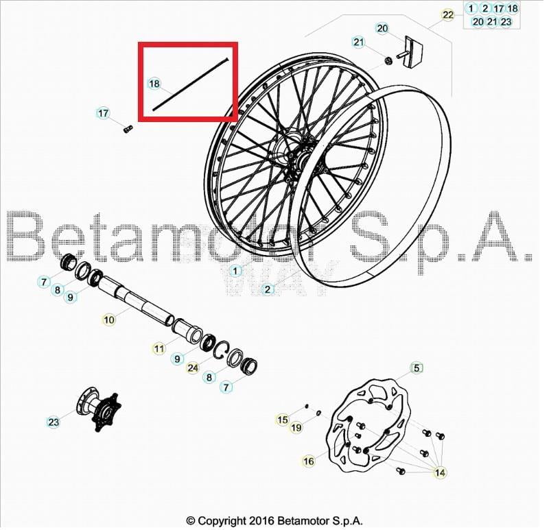 ÖN JANT TELİ BETA ORJ YP B4