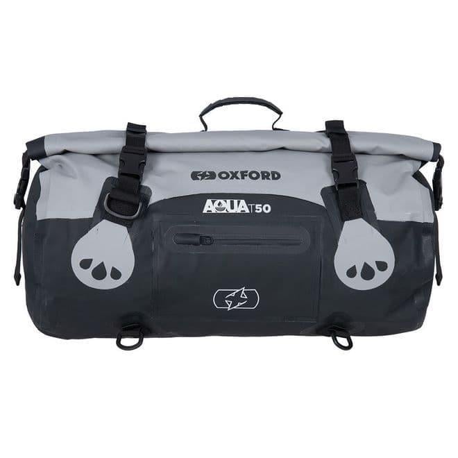 OXFORD AQUA T-50 ÇANTA 50L SİYAH GRİ