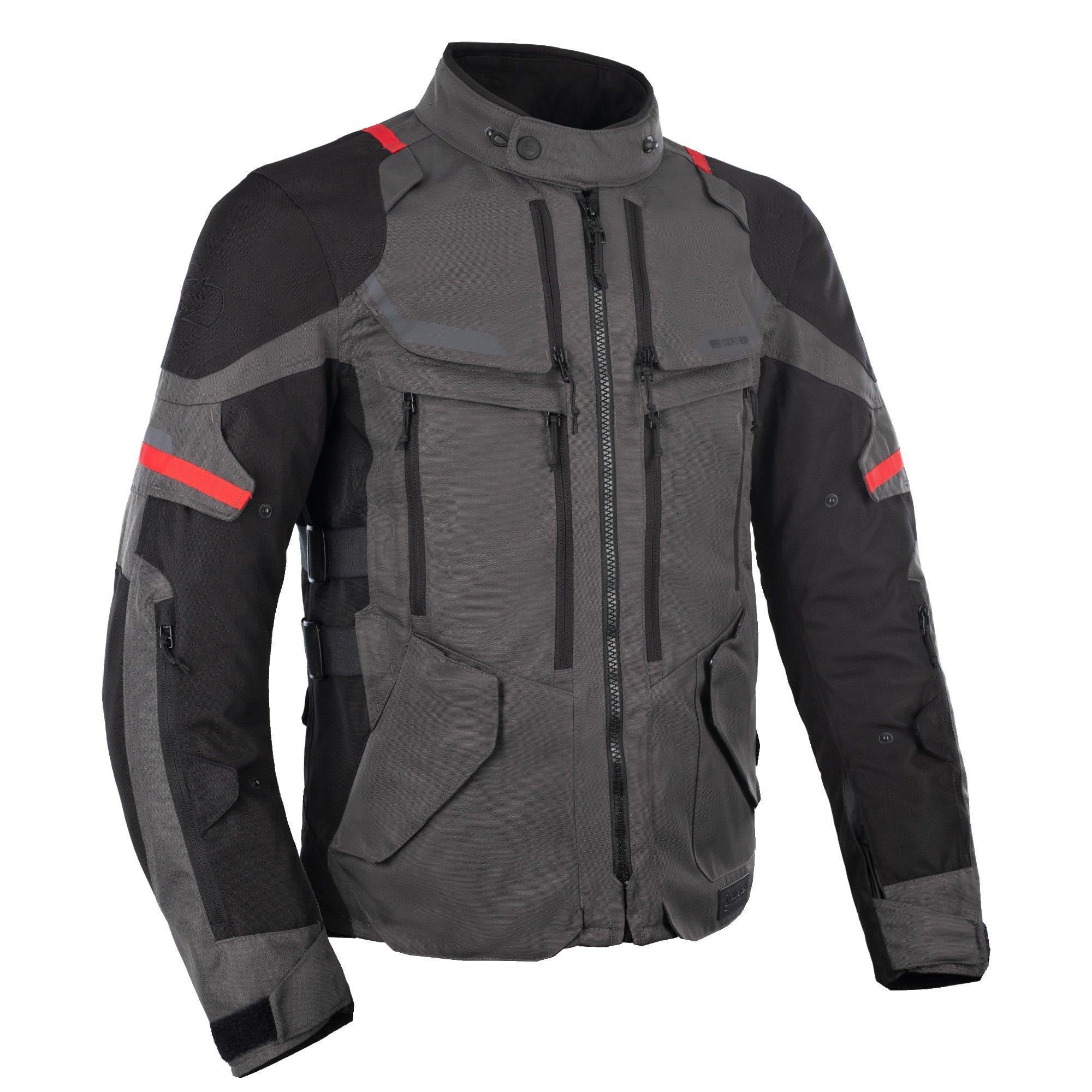 OXFORD ROCKLAND WATERPROOF MONT GRİ KIRMIZI