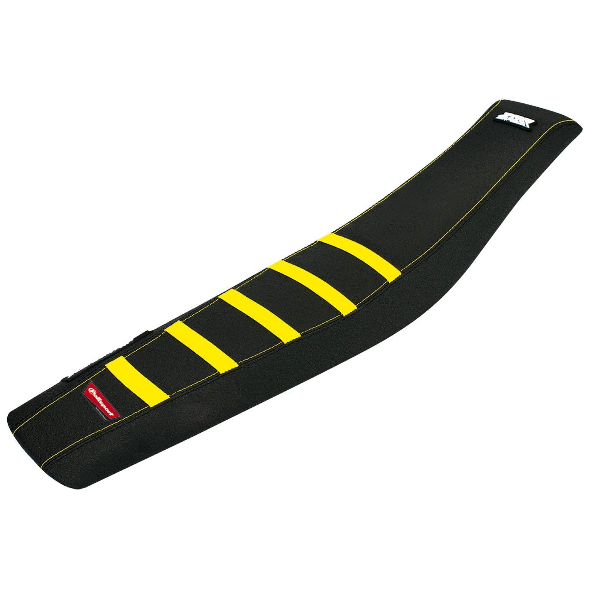 POLISPORT HUSQ TE 17-18 ZEBRA SELE KILIFI SİYAH