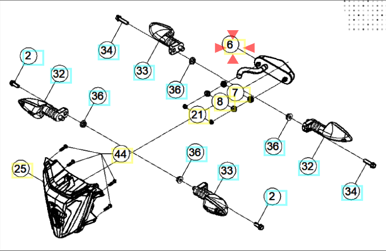 Rear Headlıght Beta Orj Yp