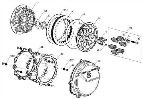 REKLUSE HONDA CRF 450 R CORE EXP CLUTCH 3.0