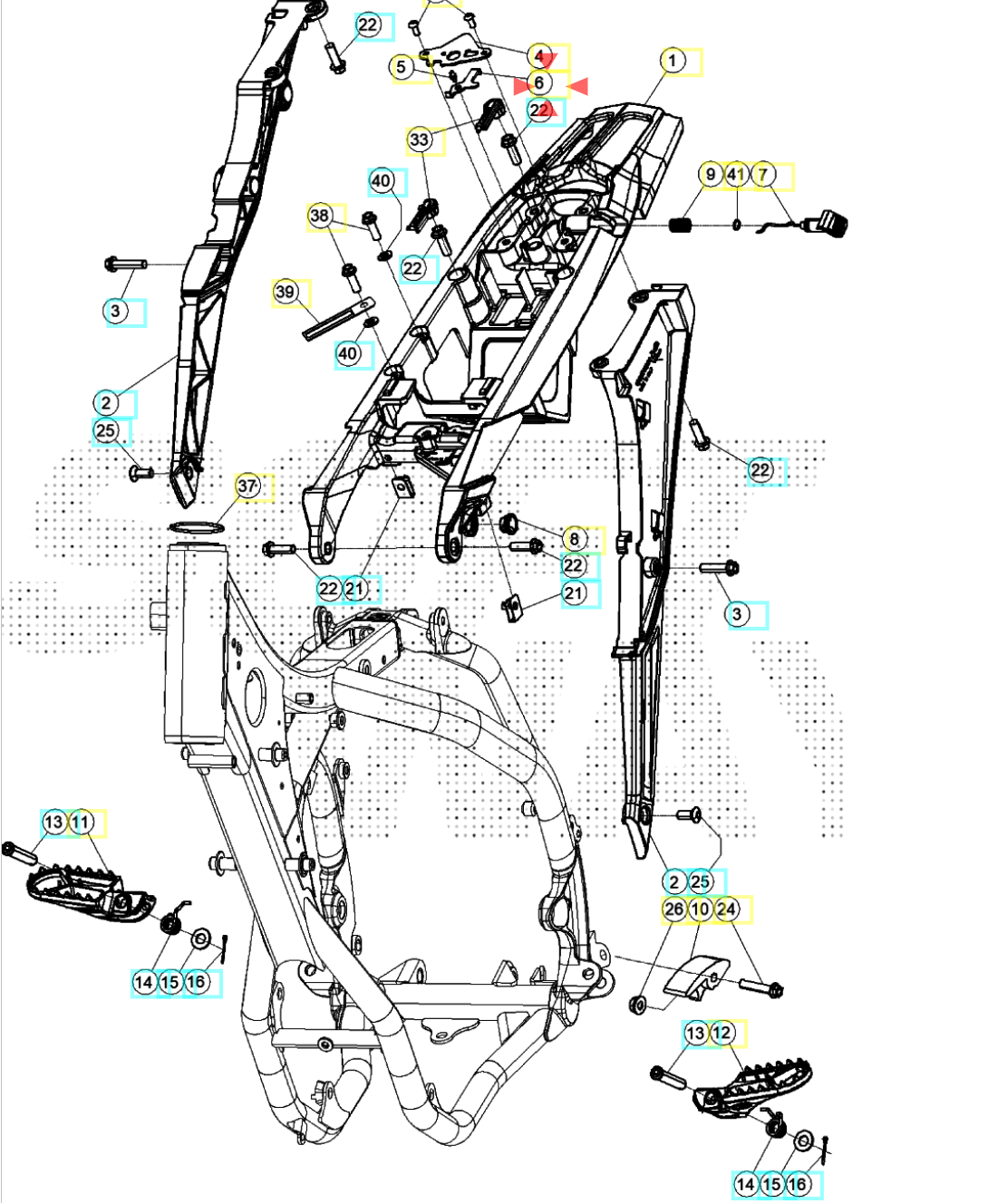 RETAINING PLATE BETA ORJ YP B11-1