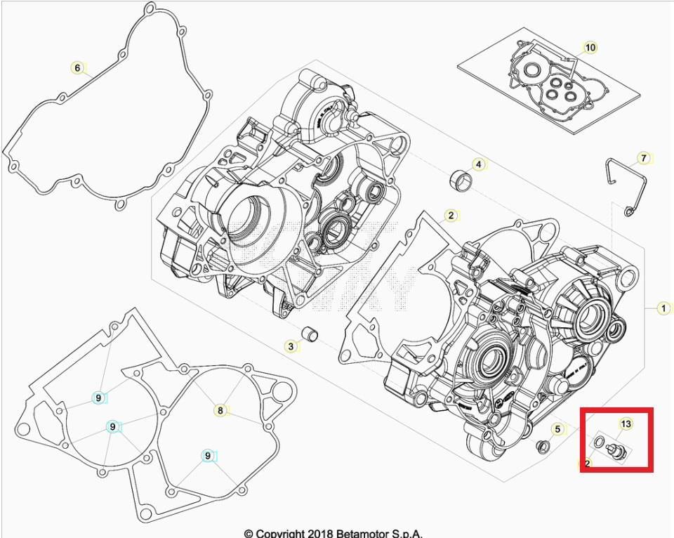 SCREW BETA ORJ YP B5